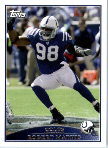 2009 Topps #241 Robert Mathis - Indianapolis Colts (Football Cards)