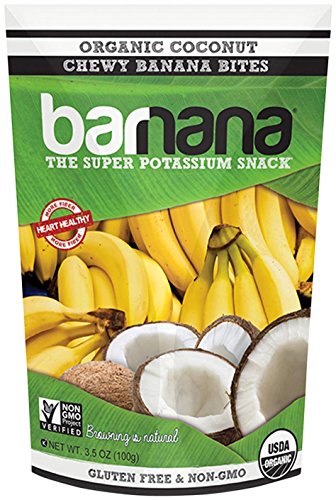 Barnana Chewy Banana Bites - Coconut - 3.5 OZ - 3 pk
