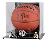 Mounted Memories Toronto Raptors Golden Classic Team Logo Basketball Display Case