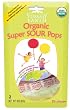 Yummy Earth Organic Lollipops Super SOUR 3 oz. bag (approximately 15 count)