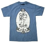 Terror Guys T-shirt in Slate by Ambiguous Clothing, Size: Small