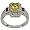 Sterling Silver Antique Sapphire and Diamond Ring - 5