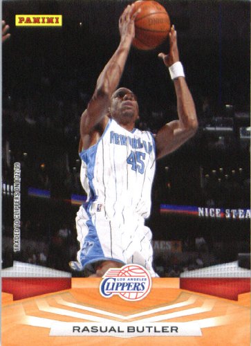 2009 /10 Panini NBA Basketball Card # 191 Rasual Butler Los Angeles Clippers Mint Condition- Shipped In A Protective ScrewDown Display Case!