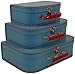 Cargo Cool Euro Case Set Of 3, 3 PIECE SET, SOFT BLUE
