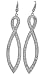 Young & The Restless ~ Lauren ~ Crystal Twist Drop Earrings
