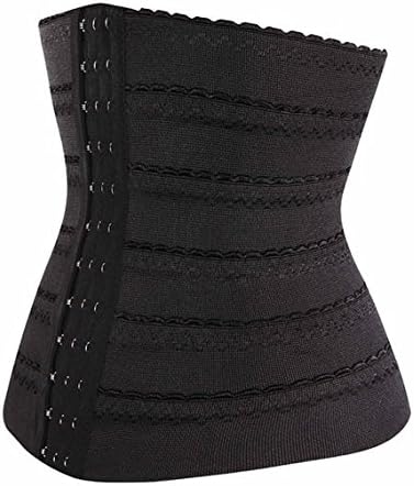 Mengya Women Waist Trainer Cincher Sport Girdle Black XL