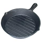 Tomlinson 1018447 Cast Iron Ribbed Grill Pan
