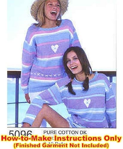 Sirdar Knitting Patterns 5096 Pure Cotton DK