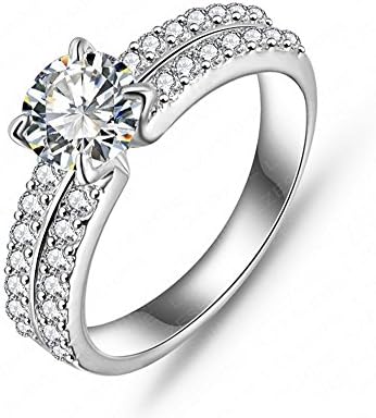 New 18k Gold Diamond Wedding Rings Engagement Ring Wholesale Cri0022