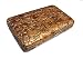 Fatty Flat Wallet Crocodile Print with Removable & Matching Checkbook, Cell Phone, Id Photos Holders