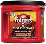 Cheap Deals on Folgers 100% Colombian Ground Coffee, Distinctively Rich, Medium Dark Roast, 27.8-Ounce Packages (Pack of 3) by Folgers