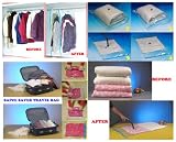 40 PCS SET SPACE SAVER SAVING VACUUM SEAL STORAGE BAGS Medium, Large, XL to Jumbo Combo + Travel Bags + HANGING BAGS