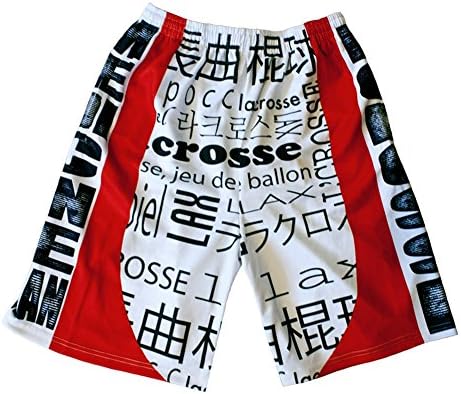 Medicine Man Lacrosse Men's "Language" Lacrosse Shorts Large Multicoloured