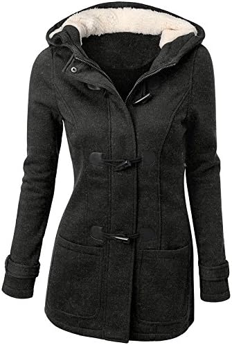 SJSP Womens Wool Blended Classic Pea Coat Jacket