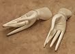 Wooden Hands, Set of 2