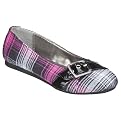 Girls' Xhilaration® Nanesha Plaid Ballet Flats - Pink