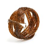 Glass Beads, Wire Brown Cuff-Braided Bead-tastic Cuff [Braided - Brown] -Fair Trade Gifts
