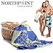 Northpoint Terry Cotton 2-Pack Beach Towel, 30 by 60-Inch