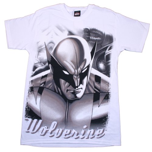  MARVEL X-MEN WOLVERINE - ROBOT ASSASIN - LICENSED MENS TEE
