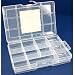 Clear Plastic Storage Box Bead Container Locking Case