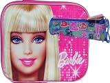 New Barbie Insulated Lunch Box and Blue Pencil Case