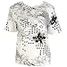 Plus Take Two Clothing Co. Black And White Floral Top