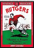 Rutgers Scarlet Knights 2009 Vintage Football Program Calendar (Spanish, French, Italian, German, Japanese, Russian, Ukrainian, Chinese, Hindi, Tamil, ... Gujarati, Bengali and Korean Edition)