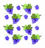 grape wine glasses Jolee's Boutique Repeats Dimensional Stickers, Wine Glass and Grapes