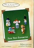 Hallmark Keepsake Ornament Five Tiny Favorites 2002 QXM4566 Hallmark Keepsake Ornament Five Tiny Favorites 2002 QXM4566