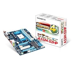GiBy GA-A55M-S2HP Mainboard Sockel F1 AMD A55 4x DDR3 Speicher Micro ATX
