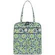 Vera Bradley Tall Zip Tote Bag Purse Daisy Daisy