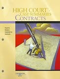 img - for High Court- Case Summaries on Contracts Keyed to Burton, 3rd book / textbook / text book