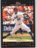 2007 Topps RED BACK #500 Pedro Martinez - New York Mets (Baseball Cards)