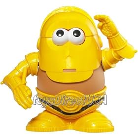 Star Wars Potato head C-3po (C 3potato)Doll by Potato Head