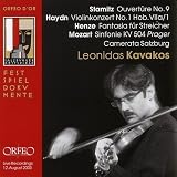 Leonidas Kavakos Performs Stamitz, Haydn, Henze, Mozart