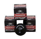 Dunlop Progress Squash Ball - 3 Pack