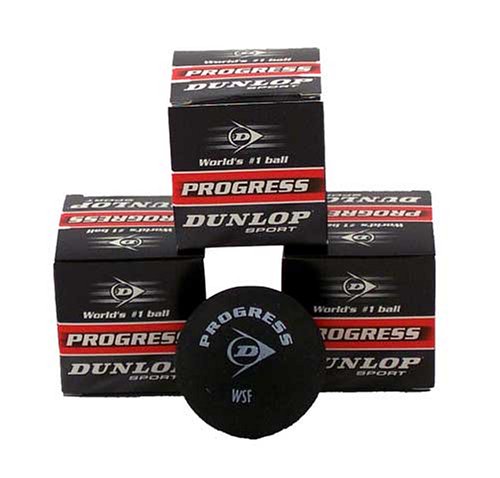 Dunlop Progress Squash Ball - 3 Pack