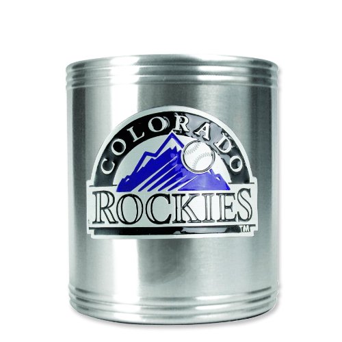 MLB Colorado Rockies Insulated Stainless Steel Can Cooler