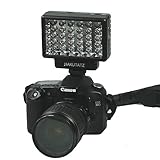 Professional 30 LED Video Light on Camera Video Photography Studio Shoe Mou ....
