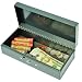 STEELMASTER Locking Steel Bond Box, Includes Keys, 10.25 x 2.88 x 4.75 Inches, Gray (2212CBGY)