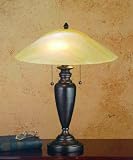 18 1/8 Glass Cone W 7/16 Hole-Brass Spun Urn Base