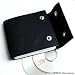 LIBRO - Handmade Italian Leather CD Carrying Case (Black)