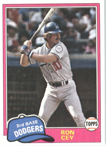1981 Topps # 260 Ron Cey Los Angeles Dodgers Baseball Card