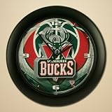 NBA Milwaukee Bucks High-Definition Wall Clock