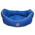 Pet Bed Sleigh Bed -Blue