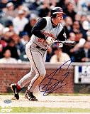 Sean Casey Autographed (Grey / Action) 8