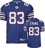 Lee Evans Jersey: Reebok Authentic Blue #83 Buffalo Bills Jersey