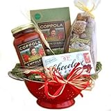 Organic Italian Pasta Gourmet Food Basket - Valentines Day Gift Idea