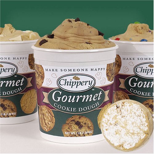 Chippery Gourmet Fiesta Wedding Cookie Dough - Two, 3 lb. Tubs by Chippery