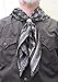 Wyoming Traders Men's Cowboy Buckaroo Square 100% Silk Wild Rag Scarf